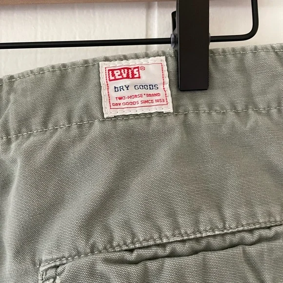 Levi’s Dry Goods Vintage Cargo Pants, 1990’s, Olive Green